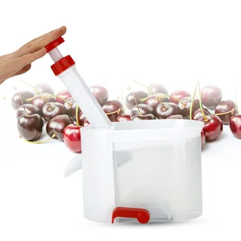 

New Cheery Pitter Seed Removing Tool Home Kitchen Office Travel Fruit Stone Extractor Remove Bones Fruit Cherry Cherries Pitter