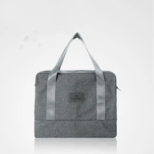 Женская Мужская Дорожная сумка, водонепроницаемая двойная сухая влажная разделительная сумка для фитнеса, сумка для хранения обуви, багажные принадлежности