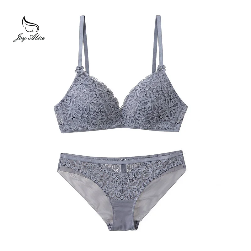 Joy alice NEW Sexy Lace Bandage Lingerie Set Charm Seduction Push Up Underwear Women Elegant Breathable Comfortable bra set Joy alice NEW Sexy Lace Bandage Lingerie Set Charm Seduction Push Up Underwear Women Elegant Breathable Comfortable bra set