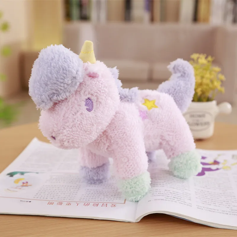 Miaoowa 1pc 23cm Kawaii Colorful Unicorn Plush Toys Stuffed Soft Animal Doll Lying&Standing Unicorn Lovely Kids Toy Cute Gift Miaoowa 1pc 23cm Kawaii Colorful Unicorn Plush Toys Stuffed Soft Animal Doll Lying&Standing Unicorn Lovely Kids Toy Cute Gift