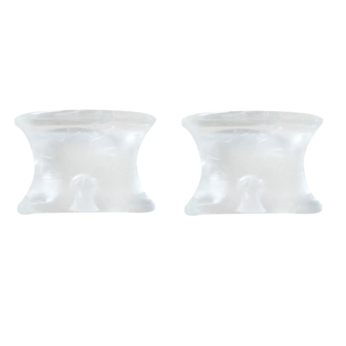 Foot Thumb Valgus Corrector 2Pcs /pair Soft Silicone Toe Separators Spacer Straightener Foot Bunion Pain Relief Tool Safe Use