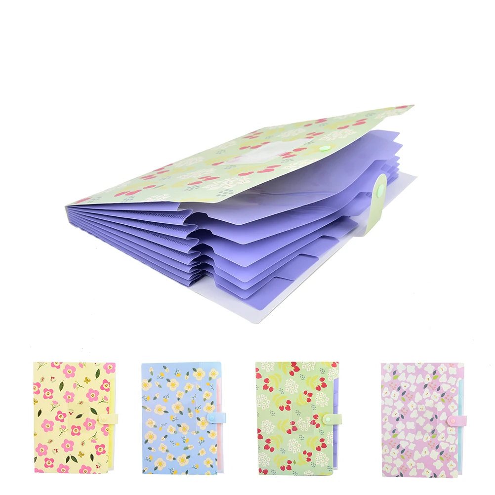 

Waterproof Book Paper File Folder Bag Accordion Style Design Document Rectangle Office Home School 32*23*1.7cm