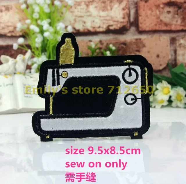 New Arrival Sew On 40 Pcs Sewing Machine Embroidered Patches Motif Adorable Sewing Machine For Patches New Arrival Sew On 40 Pcs Sewing Machine Embroidered Patches Motif Adorable Sewing Machine For Patches