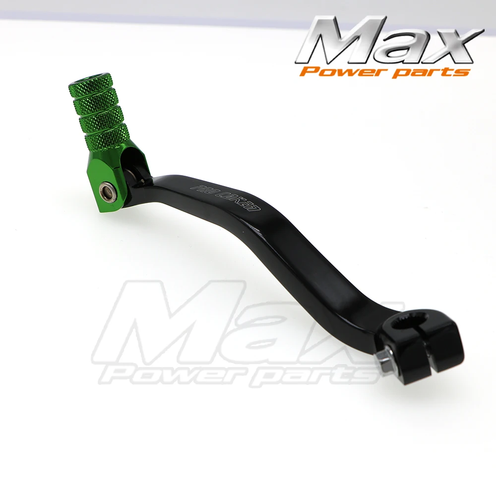 Motorcycle Green CNC Forward Controls Gear Change Shift Lever for KX60 85 02 KX80 91 00