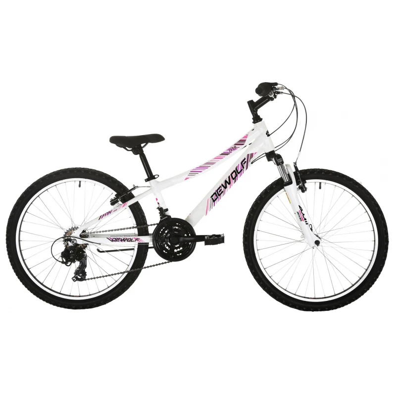 Белый Детский велосипед Dewolf J250 Girl - Цвет: Белый