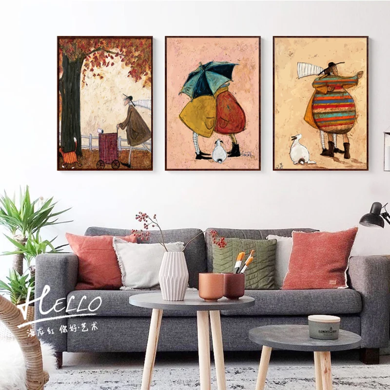 Us 4 76 30 Off Nordic Canvas Painting Hy Family Falling Love Ocean Wall Art Pictures For Living Room Vintage Posters And Prints Home Decor In Us 4 76 30 Off Nordic Canvas Painting Hy Family Falling Love Ocean Wall Art Pictures For Living Room Vintage Posters And Prints Home Decor In