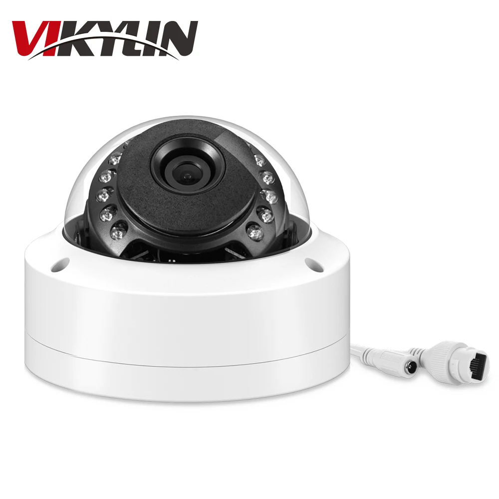 VIKYLIN Hikvision Protocl камера 2MP 4MP HD H.265 POE Onvif P2P Обнаружение движения металлический IK10
