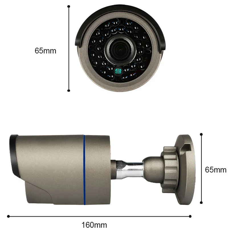 5MP 2MP Водонепроницаемый Открытый ИК Ночное Видение безопасности сети CCTV Onvif IP 48 в POE H265 аудио камера Поддержка IOS/Andriod View