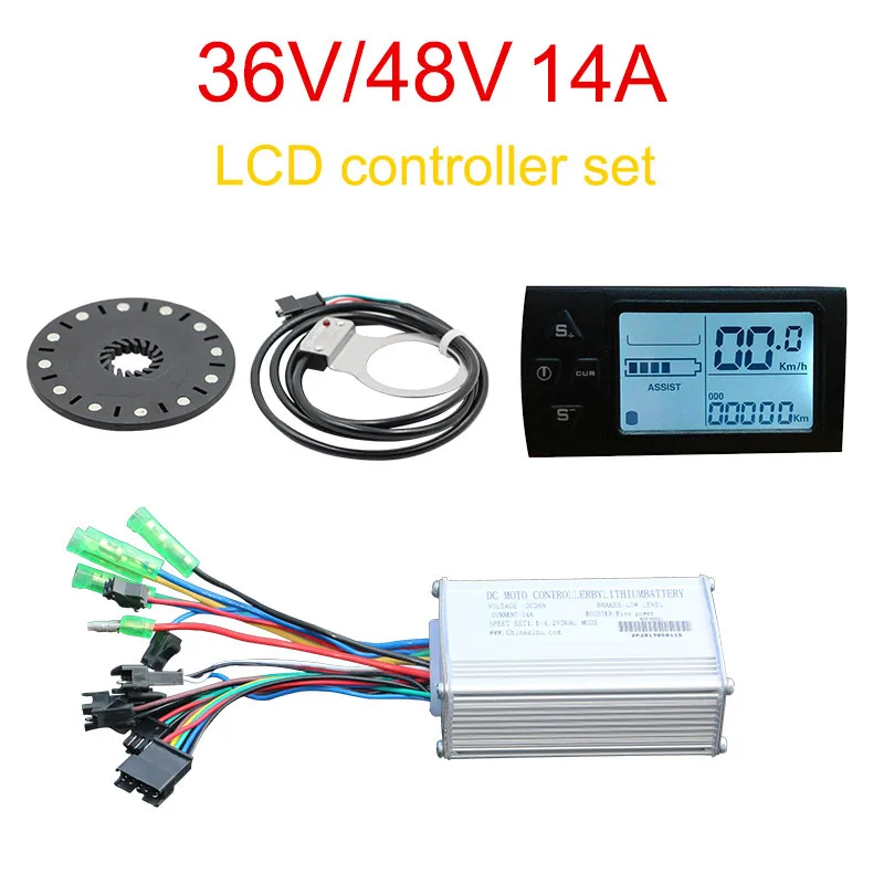 36V/48V 250W Controller Set LCD display PAS Controller Electric Bike Conversion Kit Accessories Hall Sensor PAS Ebike Kit
36V/48V 250W Controller Set LCD display PAS Controller Electric Bike Conversion Kit Accessories Hall Sensor PAS Ebike Kit