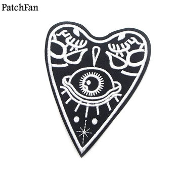 

20pcs/lot Patchfan Ouija Board applique patches diy iron on para bag shirt clothes jersey punk sticker embroideried badge A1855