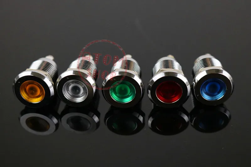 

2pcs LED power indicator light 5 v / 12 v / 24 v / 220 v signal lamp Emergency light