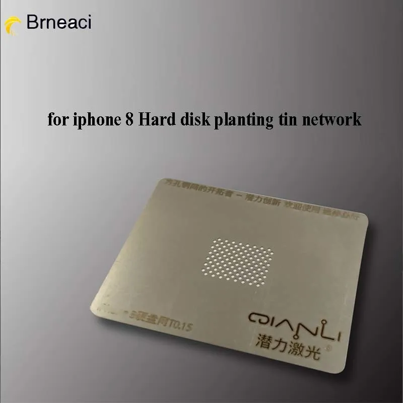 

Brneaci For iPhone8 Hard Disk Network Mobile Phone Tin Planting T0.15 Steel Net IC Repair Tool