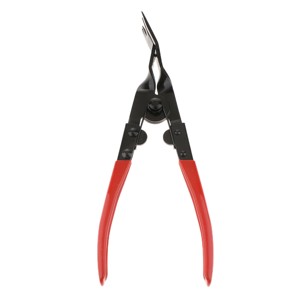 2 Pcs Car Headlight Lens Repair Pliers Glue Seal Clamp Pliers +Push Pin Rivet Trim Clip Removal Tool Panel Body Moulding Remover