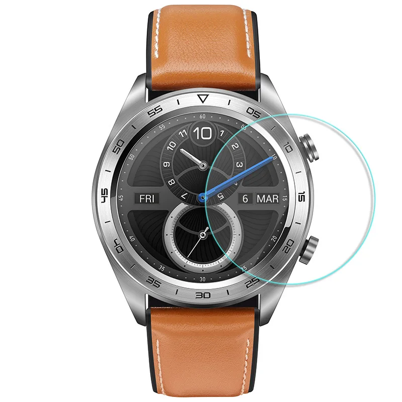 (2 шт.) для смарт часов Huawei Honor Watch Magic закаленное стекло 9H прозрачная