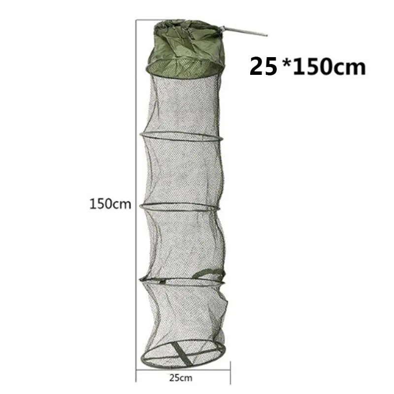 

For minnows Fishing Net 5Layers Trap Net for Smelt For Crab Lobster Shrimp Crawfish High Quality