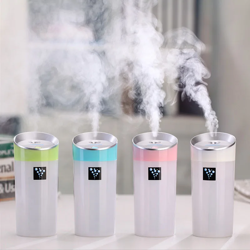 300ML Ultrasonic Humidifier USB Car Humidifier Min...