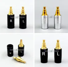 LN006280 1 Pair Earphone Headphone DIY Custom Pin Adapter Plug For Sennheiser IE40 Pro