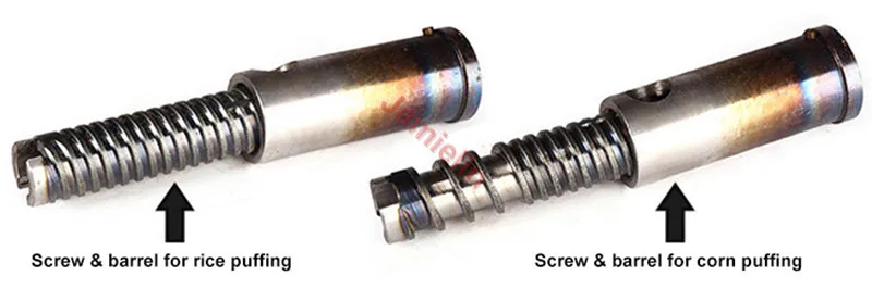 puffed corn extruder