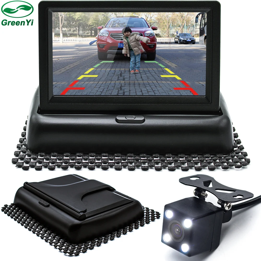 Prix pour Auto Parking Assistance Nouveau LED Night Vision Voiture CCD Vue Arrière caméra Avec 4.3 pouce Couleur LCD Vidéo de Voiture Pliable Moniteur Caméra Prix pour Auto Parking Assistance Nouveau LED Night Vision Voiture CCD Vue Arrière caméra Avec 4.3 pouce Couleur LCD Vidéo de Voiture Pliable Moniteur Caméra