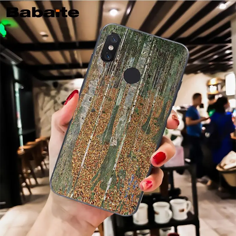 Babaite Kiss Gustav Klimt Ван Гог Звездная ночь звезда чехол для телефона для Xiaomi MiA1 A2 lite F1 Redmi 4X 5Plus S2 Note7 Redmi Note4