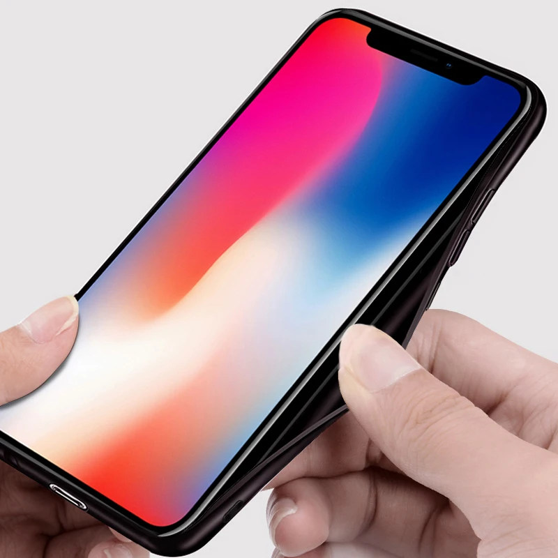 Чехол для iPhone XS чехол XR оригинальный MOFi Max тканевая задняя крышка мягкие чехлы из