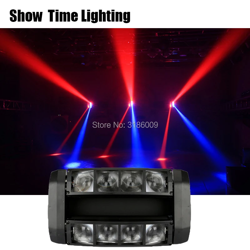 8*10 Вт RGBW 4 в 1 Мини led Паук движущийся головной свет хороший эффект использовать хорошо для DJ дома развлечения партии KTV ночной клуб танец|Эффект освещения сцены| | АлиЭкспресс