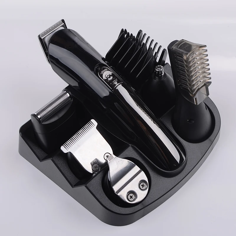 

6 in 1 hair trimmer titanium hair clipper electric shaver Beard Shaping Tools shaving machine cutting hair cut molding Razor