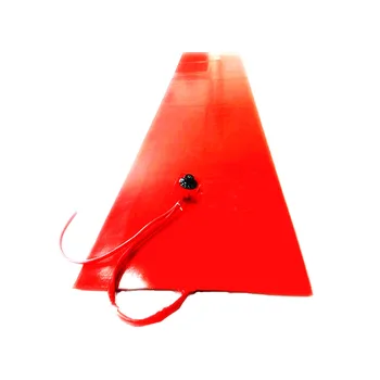 

110v 3000w 480*2300*1.5mm Silicone Heating Pad for Ski Press dial thermostat on wire 1500mm lead wire out from middle of short