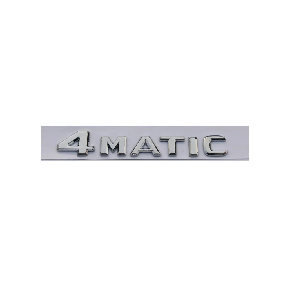 4matic буквенная эмблема багажник автомобиля Стикеры 3D ABS наклейки для Mercedes Benz SLS SLK ML320 AMG ML350 W146 R172 авто аксессуары