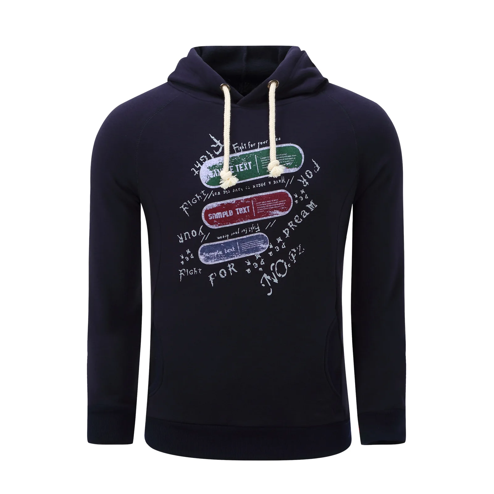

New Fashion Brand Men Hoodie Sweatshirt Printing Men's Casual Hip Hop Cotton Pullover Hoody