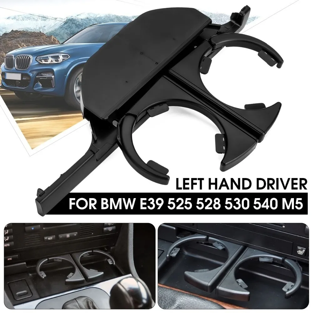 

Car Drinks Holder For BMW Front Left Retractable Car Cup Holder For BMW E39 525 528 530 540 M5 From 1995-2006 For BMW Interior