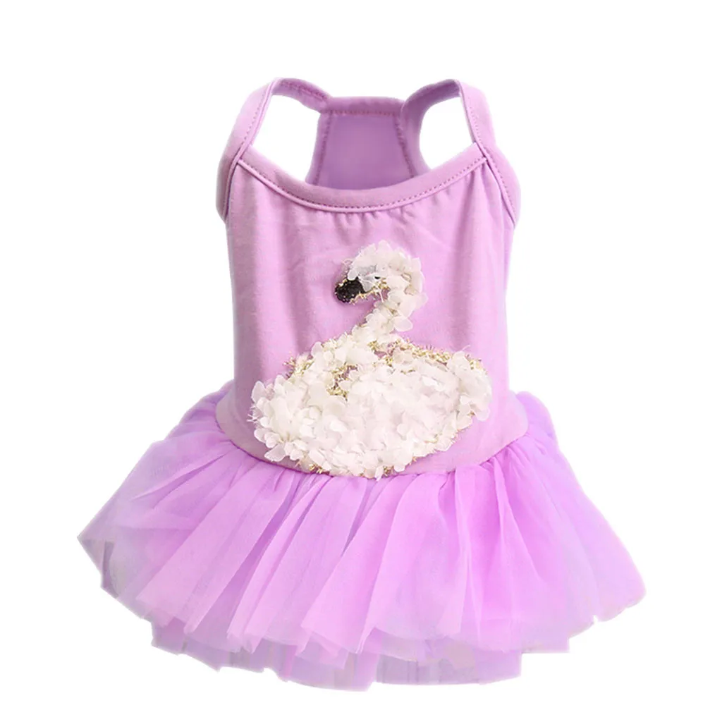 

Cotton Material Spring And Summer Pet Skirt Breathable Humanized Design Pet Dog Clothes Sexy Goose Pattern Delicate Pet Apparel