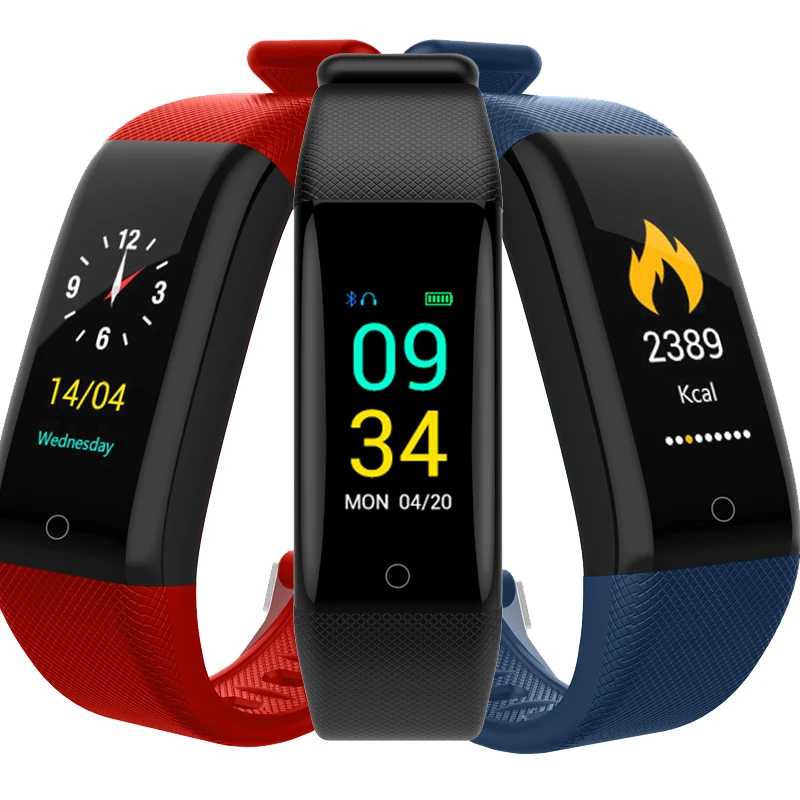 

IP68 Waterproof Sports Smart Wristband Swimming Running Multi-spot Modes Band Real-time Message Reminder Bluetooth Health Watch