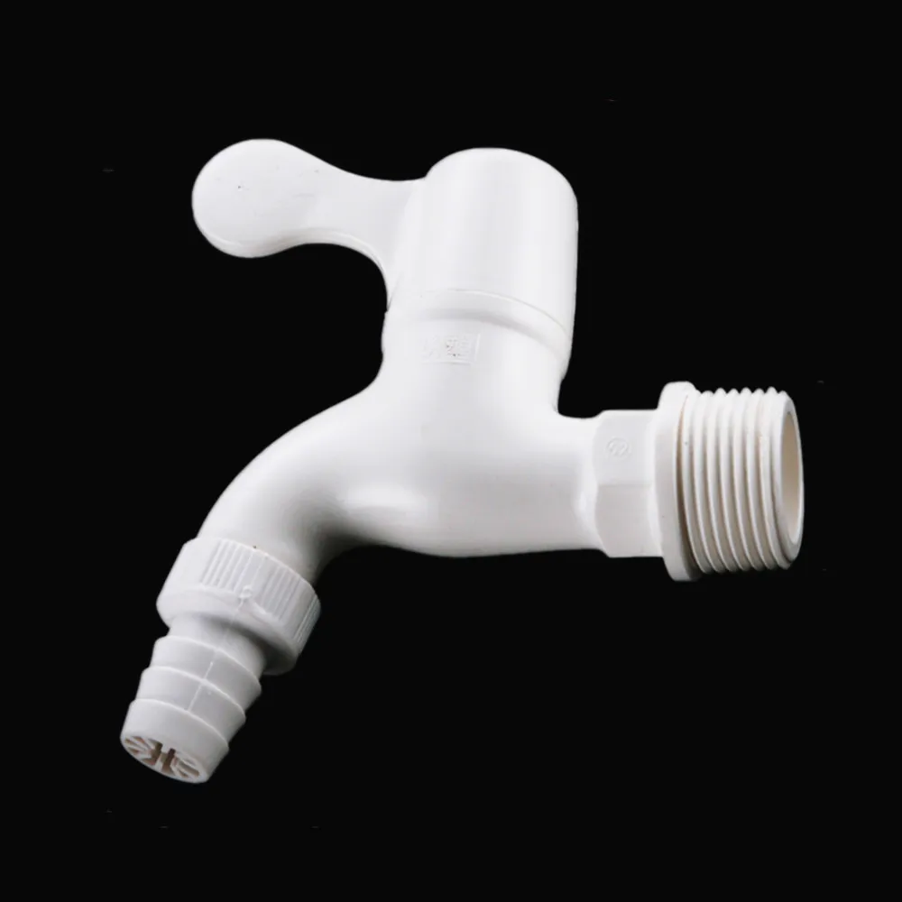 

PVC 1/2 3/4 inch Male Thread Tap Valve Connect to 16mm Soft Hose 1/2" 3/4" Faucet For Garden Hose Plant Irrigation Valve
