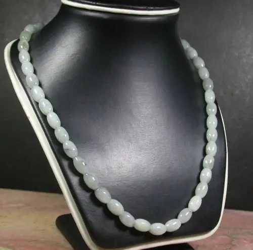 

ddh001376 100% Natural A JADE Jadeite Circle Bead beads Necklace