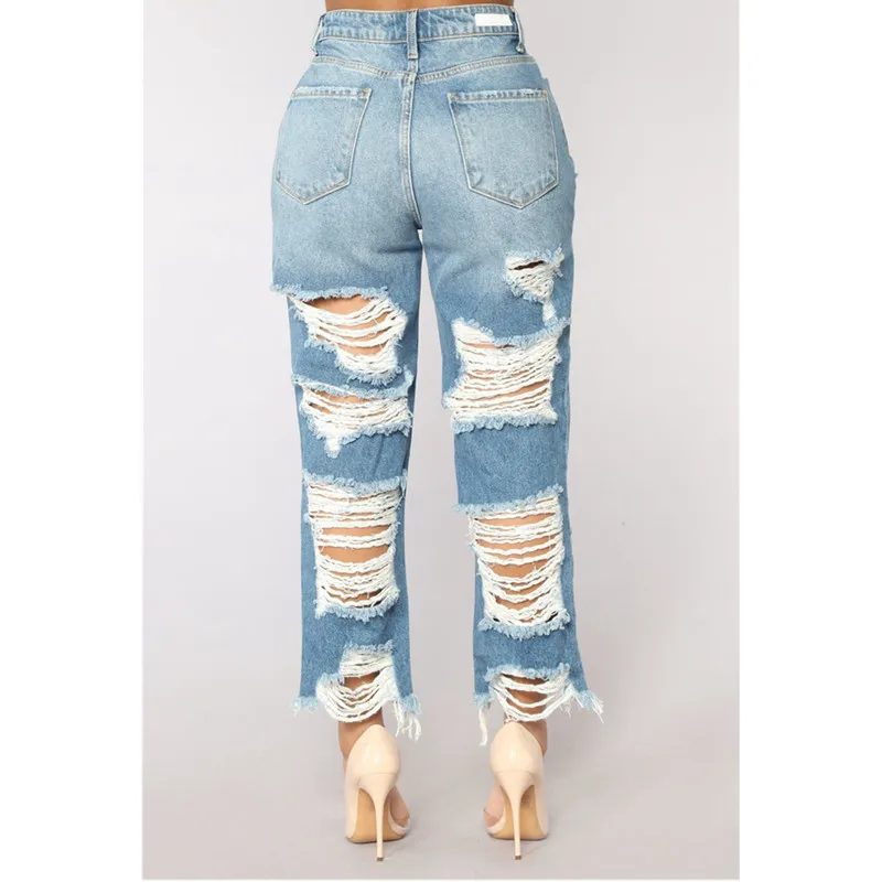Women Sexy Ripped Jeans Girls Gloria 