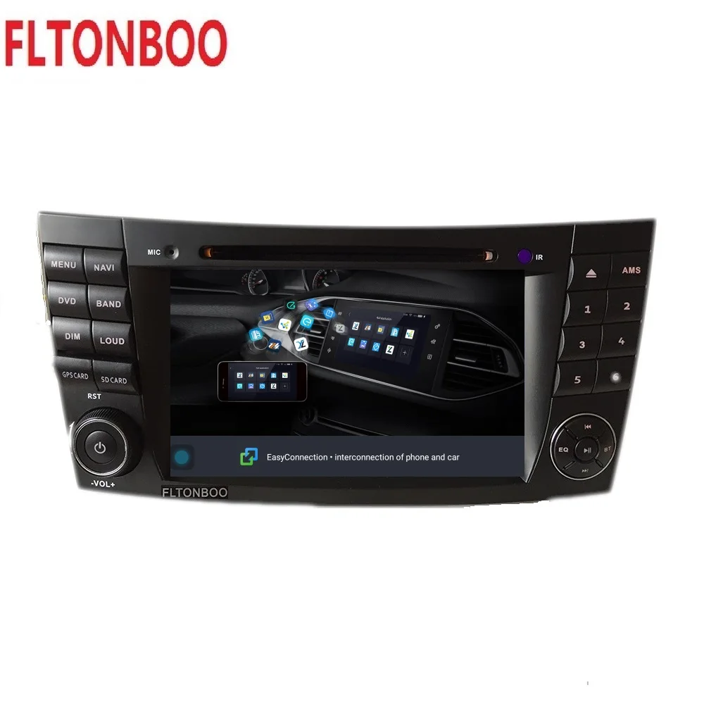 Discount 7" Android 9 for  Mercedes BENZ CLS CLASS W211 E220 E300 E350 E240 E270 E280 W219  2din car radio,dvd,gps navigation 3