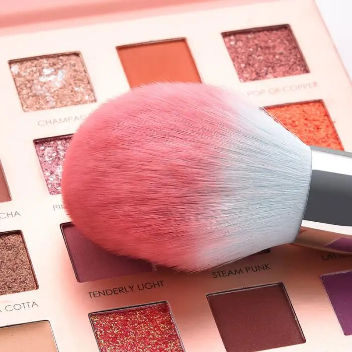 Pincéis de Maquiagem Sombra de Olho Conjunto Azul Claro Blush pó Ferramentas Cosméticas 88 12 Pçs 7 Aplicador de sombra