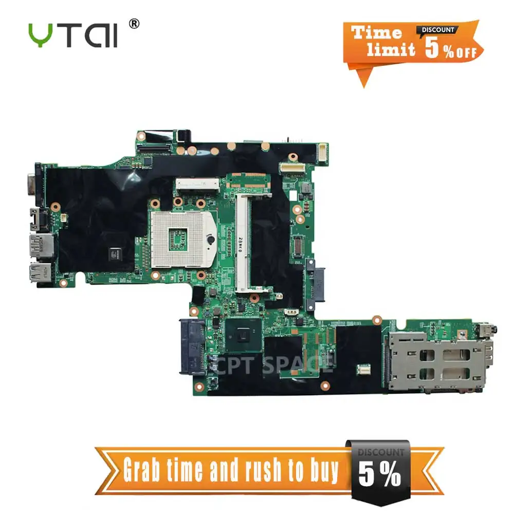 

YTAI T410 04W0513 09A64-2 48.4FZ23.021 Mianboard For Lenovo T410 04W0513 09A64-2 48.4FZ23.021 Laptop Motherboard Free Shipping