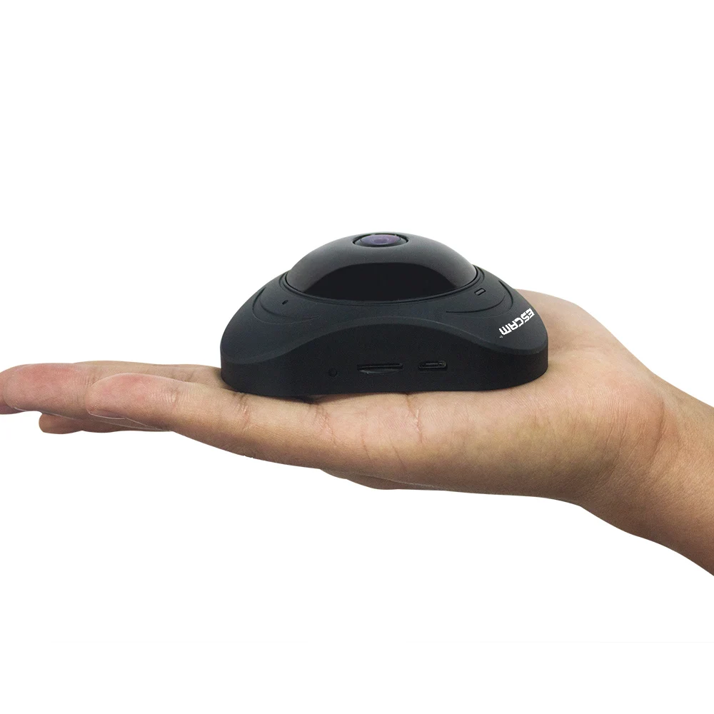 ESCAM Q8 HD 960P IP камера 360 градусов панорамный монитор WiFi рыбий глаз ИК Инфракрасная VR