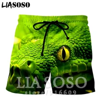 Модные ужас животных со змеиным рисунком Трусы-шортики на каждый день с рисунком из аниме Рок Дети Трусики Топ в стиле хип хоп для мужчин женщин Harajuku пляжные тренировочные брюки Шорты E530