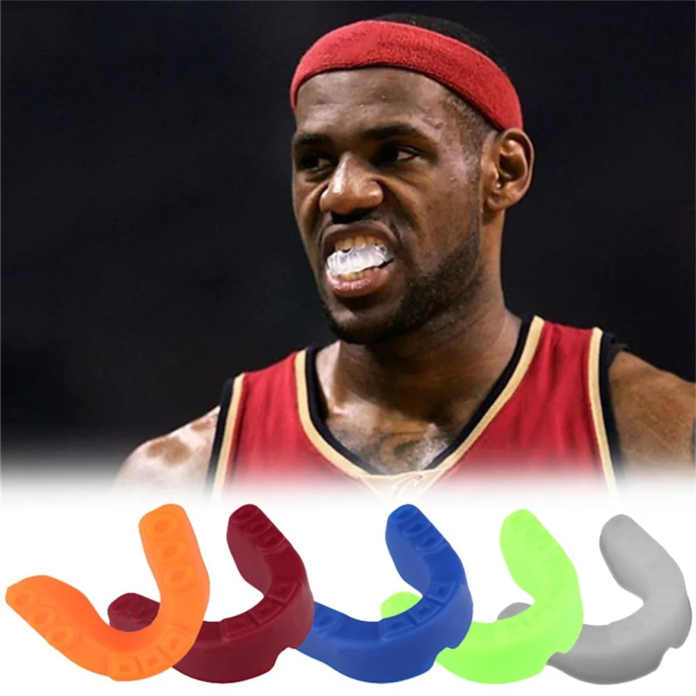 Hot Adult Sports Mouth Guard Teeth Protectors Gum Shield Grinding Teeth Protect For Boxing