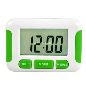 

200 pcs Alarm Clock 5 Groups Noisy Bell 12/24 Hours Countdown Timer for Multi Kitchen Home House Lab