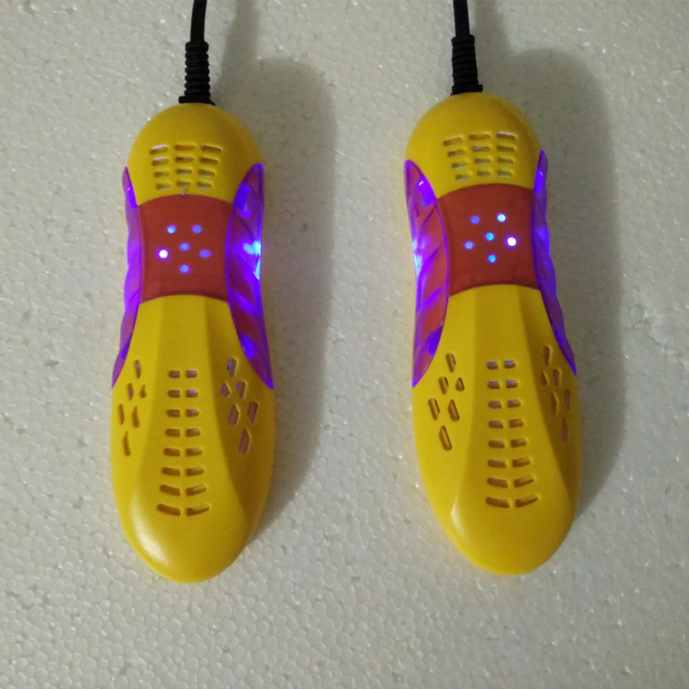 Race Car Shape Shoe Dryer Foot Protector Boot Odor Deodorant Dehumidify Device With Voilet Light Heater 18W EU/US Plug 3