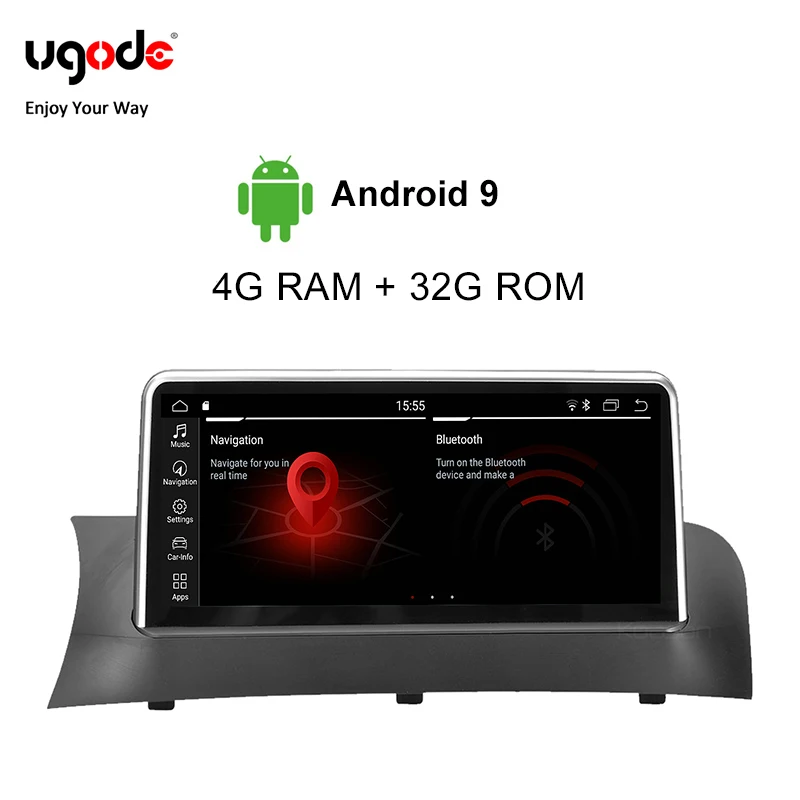 Автомобильный мультимедийный плеер Ugode, Android 9,0, для BMW X3 F25/X4 F26, GPS-навигация, 10,25 дюйма, экран монитора (2011-2017), Автомобильный плеер Автомобильный мультимедийный плеер Ugode, Android 9,0, для BMW X3 F25/X4 F26, GPS-навигация, 10,25 дюйма, экран монитора (2011-2017), Автомобильный плеер