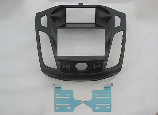 

AHHDMCL Car Fascias Stereo Radio Panel Audio Navi Frame Dash Kit For Ford Focus III C-Max 2011 2012 2013 2014 2015 2016 2017