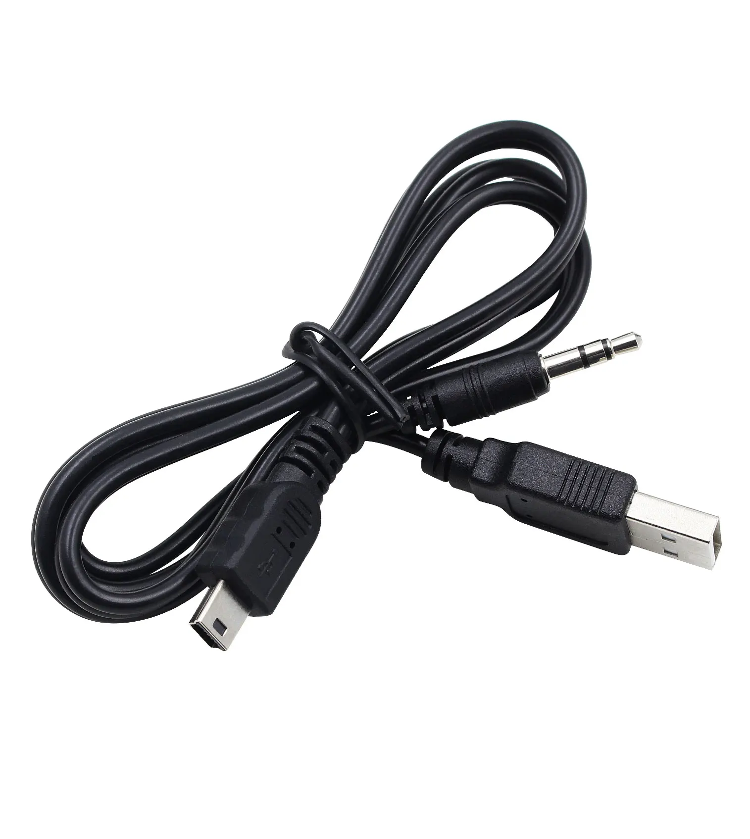 3.5mm and USB to Mini USB Speaker Charger Cable for Nakamichi Mini