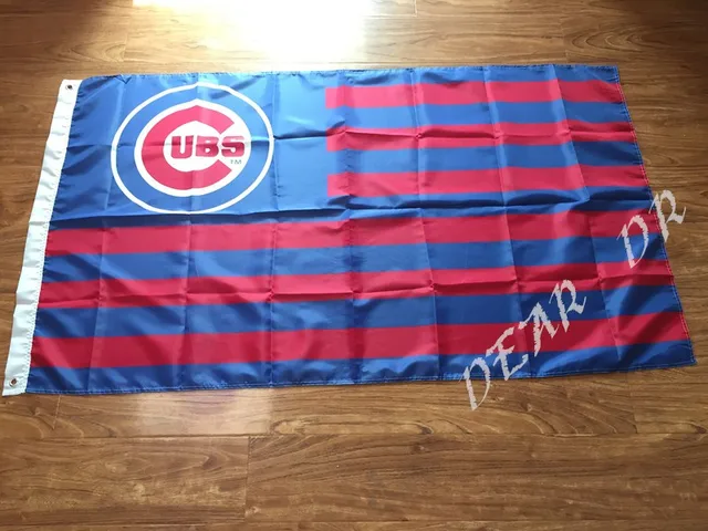 3x5ft chicago cubs striped flag the american flag mlb free shipping american flags images free