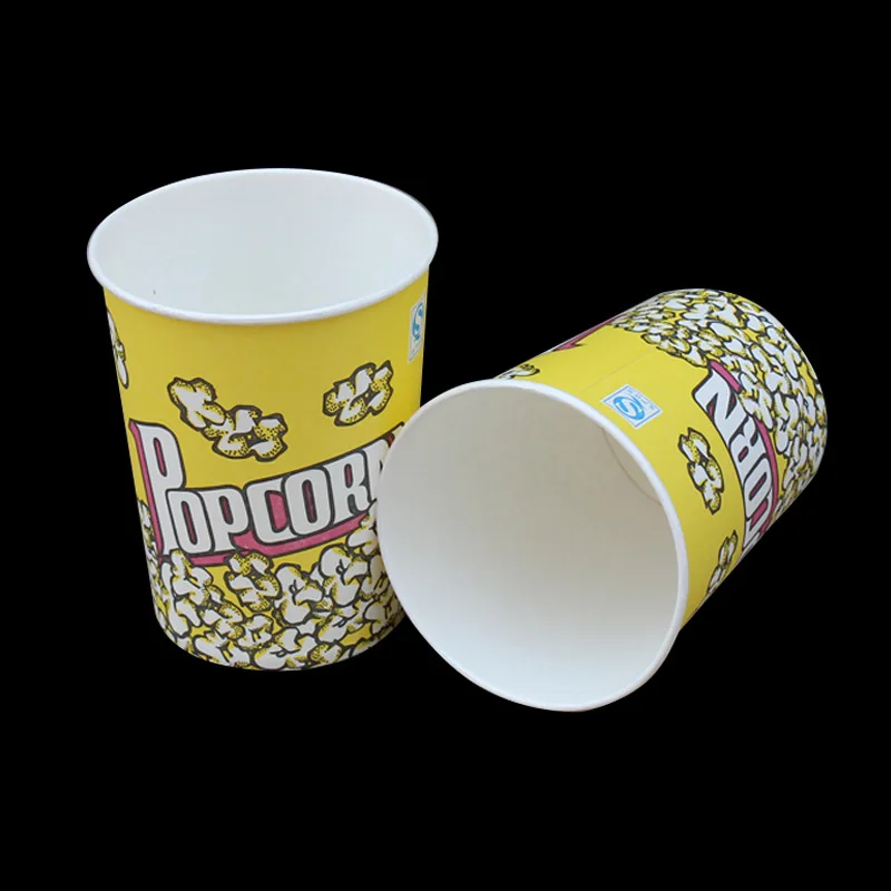 32-Ounce-Disposable-Popcorn-Bucket-Barrel-Paper-Cups-for-Popcorn-DHL-FEDEX-Free-Shipping