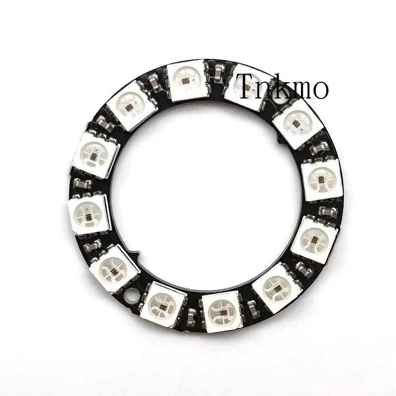 

1pcs RGB LED Ring 12 Bit WS2812 5050 RGB LED With Integrated Driver Module For Arduino